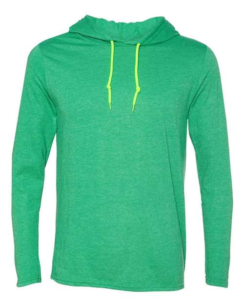 Softstyle® Lightweight Hooded Long Sleeve T-Shirt