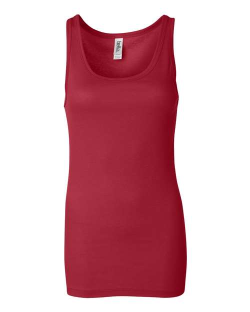 Women's Sheer Mini Rib Tank