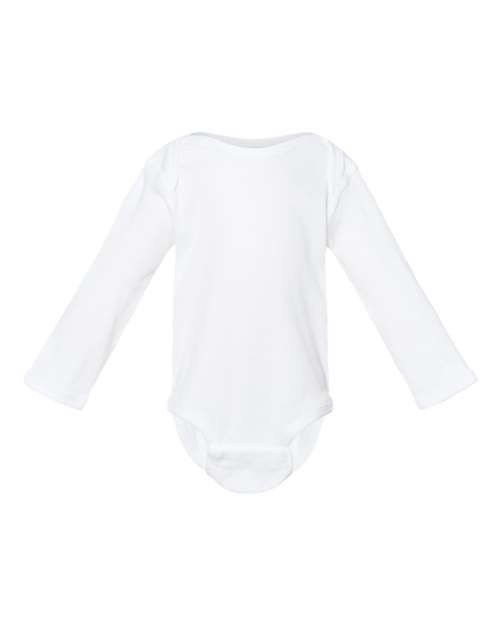 Infant Long Sleeve Baby Rib Bodysuit