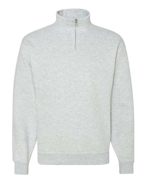 Nublend® Cadet Collar Quarter-Zip Sweatshirt