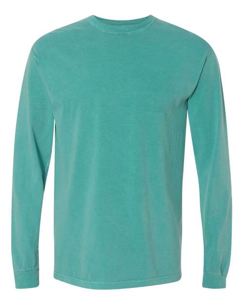 Garment-Dyed Heavyweight Long Sleeve T-Shirt