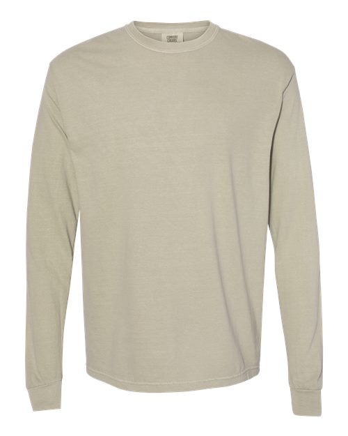 Garment-Dyed Heavyweight Long Sleeve T-Shirt