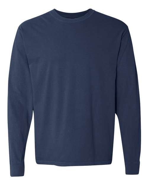 Garment-Dyed Heavyweight Long Sleeve T-Shirt