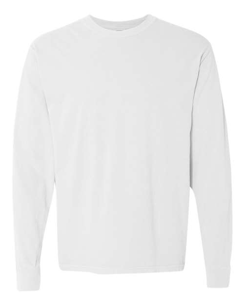 Garment-Dyed Heavyweight Long Sleeve T-Shirt