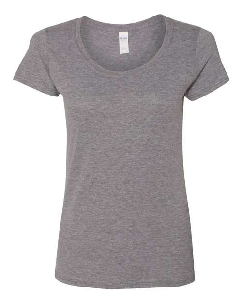 Softstyle® Women’s Deep Scoop Neck T-Shirt