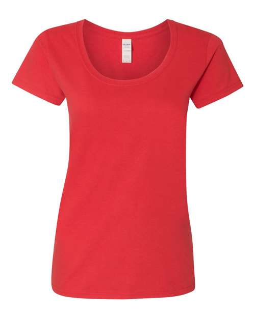 Softstyle® Women’s Deep Scoop Neck T-Shirt