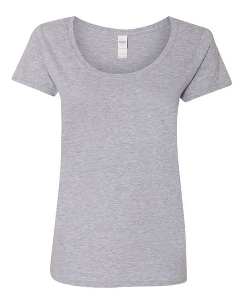 Softstyle® Women’s Deep Scoop Neck T-Shirt