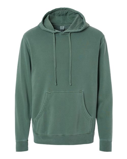 Midweight Pigment-Dyed Hooded Sweatshirt