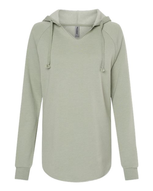 Women’s Lightweight California Wave Wash Hooded Sweatshirt