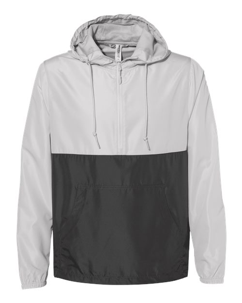 Lightweight Quarter-Zip Windbreaker Pullover Jacket