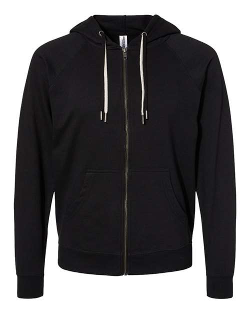 Icon Lightweight Loopback Terry Full-Zip Hooded Sweatshirt