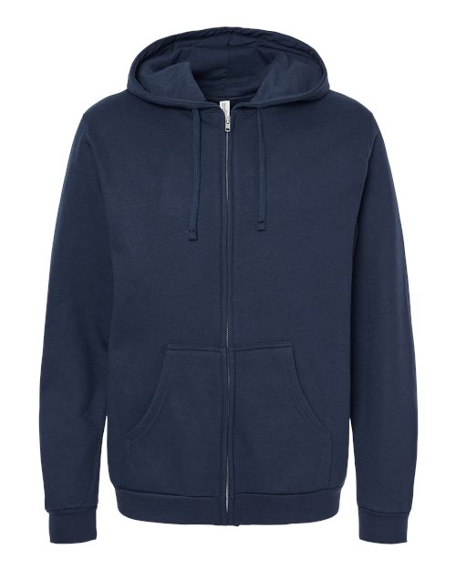 Unisex Zipper Fleece Hoodie