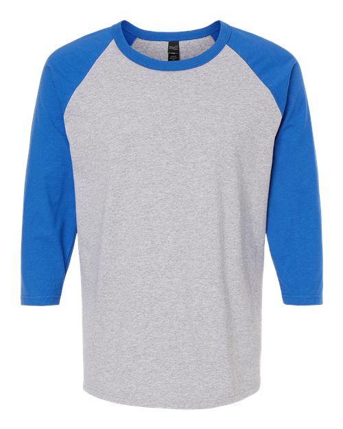 Raglan Three-Quarter Sleeve Baseball T-Shirt