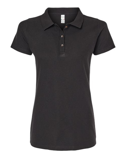 Women's Ringspun Pique Polo